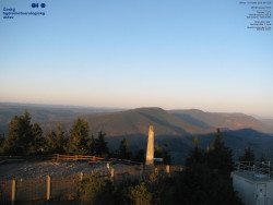 Pohled na jihozápad, Smrk