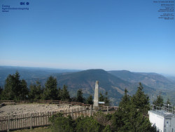 Pohled na jihozápad, Smrk