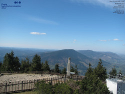 Pohled na jihozápad, Smrk