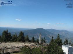 Pohled na jihozápad, Smrk