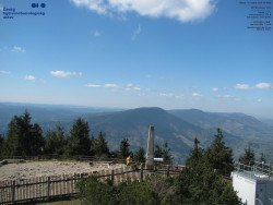 Pohled na jihozápad, Smrk