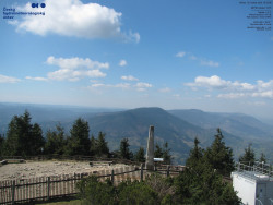 Pohled na jihozápad, Smrk