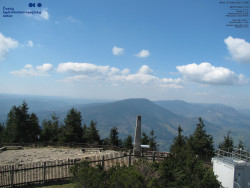 Pohled na jihozápad, Smrk