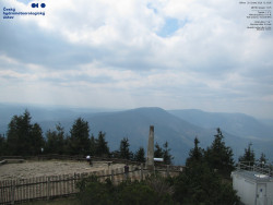 Pohled na jihozápad, Smrk