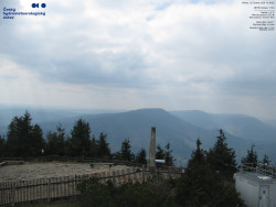 Pohled na jihozápad, Smrk