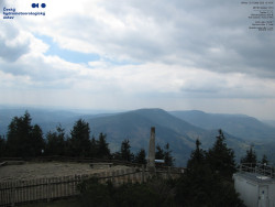 Pohled na jihozápad, Smrk