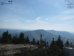 Pohled na jihozápad, Smrk