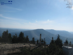 Pohled na jihozápad, Smrk