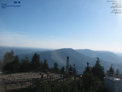 Pohled na jihozápad, Smrk