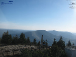 Pohled na jihozápad, Smrk