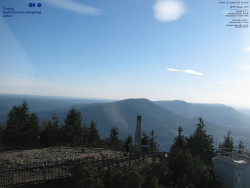 Pohled na jihozápad, Smrk