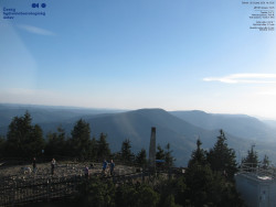 Pohled na jihozápad, Smrk