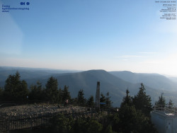 Pohled na jihozápad, Smrk