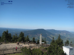 Pohled na jihozápad, Smrk