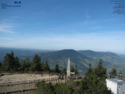 Pohled na jihozápad, Smrk