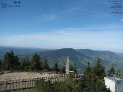 Pohled na jihozápad, Smrk