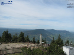 Pohled na jihozápad, Smrk