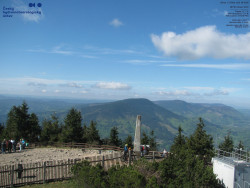 Pohled na jihozápad, Smrk