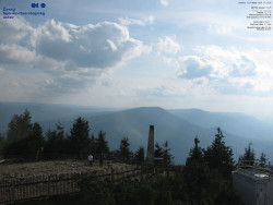 Pohled na jihozápad, Smrk