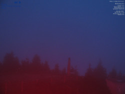Pohled na jihozápad, Smrk