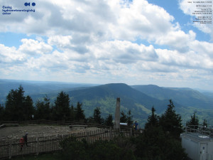 Lysá hora - Pohled na jihozápad, Smrk - 19.5.2026 v 13:00 Lysá hora - Pohled na jihozápad, Smrk - 19.5.2026 v 13:00