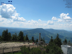 Pohled na jihozápad, Smrk