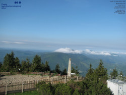 Pohled na jihozápad, Smrk