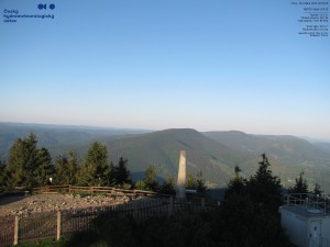 Lysá hora - Pohled na jihozápad, Smrk - 26.5.2026 v 06:00 Lysá hora - Pohled na jihozápad, Smrk - 26.5.2026 v 06:00