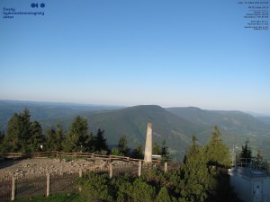 Lysá hora - Pohled na jihozápad, Smrk - 26.5.2026 v 06:15 Lysá hora - Pohled na jihozápad, Smrk - 26.5.2026 v 06:15