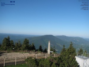 Lysá hora - Pohled na jihozápad, Smrk - 26.5.2026 v 07:15 Lysá hora - Pohled na jihozápad, Smrk - 26.5.2026 v 07:15
