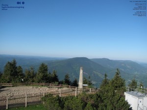 Lysá hora - Pohled na jihozápad, Smrk - 26.5.2026 v 07:30 Lysá hora - Pohled na jihozápad, Smrk - 26.5.2026 v 07:30