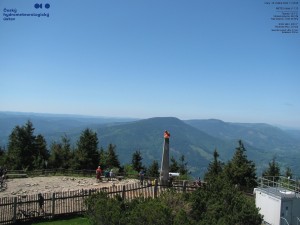 Lysá hora - Pohled na jihozápad, Smrk - 26.5.2026 v 11:30 Lysá hora - Pohled na jihozápad, Smrk - 26.5.2026 v 11:30