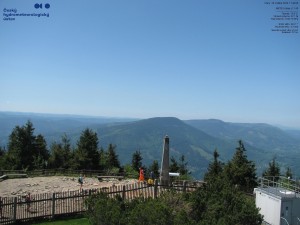 Lysá hora - Pohled na jihozápad, Smrk - 26.5.2026 v 11:45 Lysá hora - Pohled na jihozápad, Smrk - 26.5.2026 v 11:45