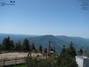 Lysá hora - Pohled na jihozápad, Smrk - 26.5.2026 v 12:15 Lysá hora - Pohled na jihozápad, Smrk - 26.5.2026 v 12:15