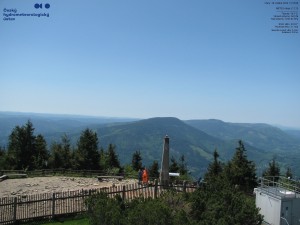 Lysá hora - Pohled na jihozápad, Smrk - 26.5.2026 v 12:30 Lysá hora - Pohled na jihozápad, Smrk - 26.5.2026 v 12:30