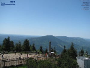 Lysá hora - Pohled na jihozápad, Smrk - 26.5.2026 v 13:00 Lysá hora - Pohled na jihozápad, Smrk - 26.5.2026 v 13:00
