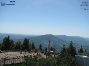 Lysá hora - Pohled na jihozápad, Smrk - 26.5.2026 v 14:15 Lysá hora - Pohled na jihozápad, Smrk - 26.5.2026 v 14:15