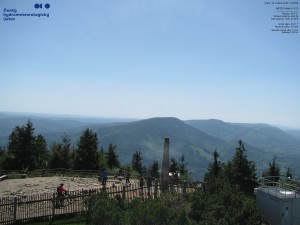 Lysá hora - Pohled na jihozápad, Smrk - 26.5.2026 v 14:30 Lysá hora - Pohled na jihozápad, Smrk - 26.5.2026 v 14:30