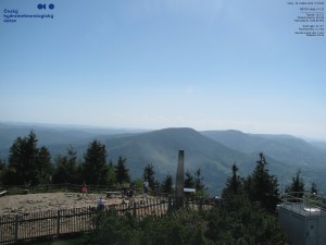 Lysá hora - Pohled na jihozápad, Smrk - 26.5.2026 v 15:30 Lysá hora - Pohled na jihozápad, Smrk - 26.5.2026 v 15:30