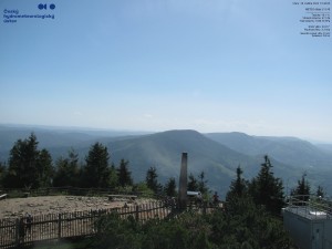 Lysá hora - Pohled na jihozápad, Smrk - 26.5.2026 v 15:45 Lysá hora - Pohled na jihozápad, Smrk - 26.5.2026 v 15:45