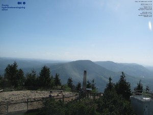 Lysá hora - Pohled na jihozápad, Smrk - 26.5.2026 v 16:15 Lysá hora - Pohled na jihozápad, Smrk - 26.5.2026 v 16:15