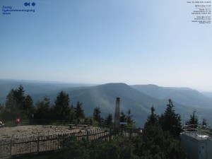 Lysá hora - Pohled na jihozápad, Smrk - 26.5.2026 v 16:45 Lysá hora - Pohled na jihozápad, Smrk - 26.5.2026 v 16:45