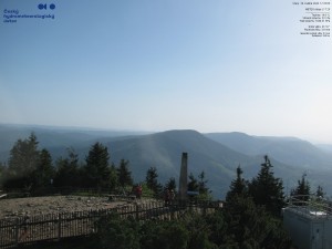 Lysá hora - Pohled na jihozápad, Smrk - 26.5.2026 v 17:30 Lysá hora - Pohled na jihozápad, Smrk - 26.5.2026 v 17:30