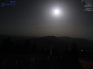 Lysá hora - Pohled na jihozápad, Smrk - 27.5.2026 v 01:00 Lysá hora - Pohled na jihozápad, Smrk - 27.5.2026 v 01:00