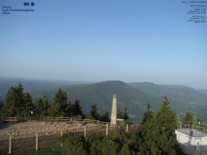 Lysá hora - Pohled na jihozápad, Smrk - 27.5.2026 v 06:30 Lysá hora - Pohled na jihozápad, Smrk - 27.5.2026 v 06:30