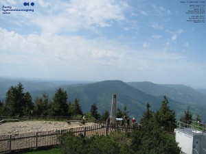 Lysá hora - Pohled na jihozápad, Smrk - 27.5.2026 v 11:15 Lysá hora - Pohled na jihozápad, Smrk - 27.5.2026 v 11:15