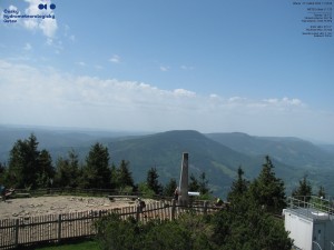 Lysá hora - Pohled na jihozápad, Smrk - 27.5.2026 v 11:30 Lysá hora - Pohled na jihozápad, Smrk - 27.5.2026 v 11:30