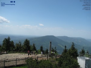 Lysá hora - Pohled na jihozápad, Smrk - 27.5.2026 v 12:00 Lysá hora - Pohled na jihozápad, Smrk - 27.5.2026 v 12:00