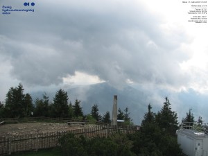 Lysá hora - Pohled na jihozápad, Smrk - 27.5.2026 v 16:15 Lysá hora - Pohled na jihozápad, Smrk - 27.5.2026 v 16:15