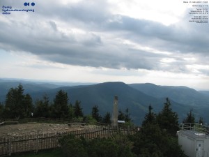 Lysá hora - Pohled na jihozápad, Smrk - 27.5.2026 v 17:15 Lysá hora - Pohled na jihozápad, Smrk - 27.5.2026 v 17:15